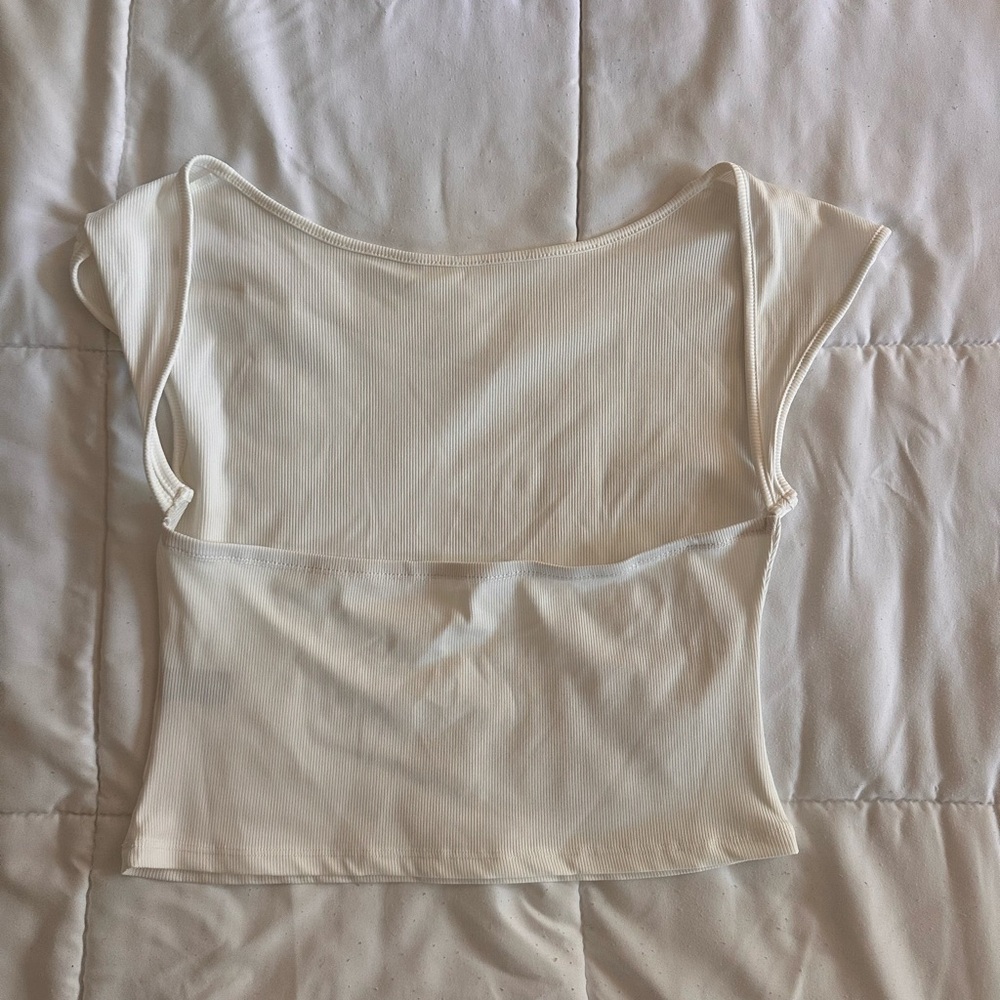 Cider Cream Cap Sleeve Blouse